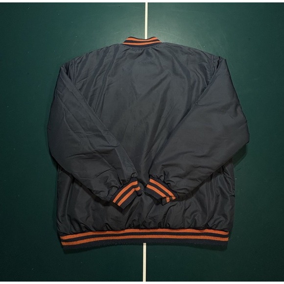 Vintage JH Design Detroit Tigers Reversible Wool Bomber‎ Jacket Men's 2XL XXL - Picture 4 of 16